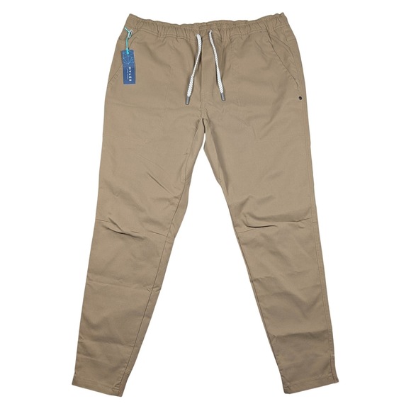 Myles Apparel Other - Myles Tour Jogger Mens Large 34x29 Dark Khaki Performance Pants Golf Hiking NEW